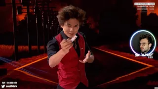 Snailkick смотрит: Shin Lim: Magician Baffles Judges With Incredible Card Magic