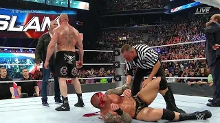 brock lesnar vs randy orton WWE 2K23