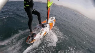 Light wind session Majanicho 6 march 2017