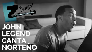 John Legend Canta Norteño - EZ Band - All of Me (Video Oficial) 4k