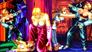 King Of Fighter And Art of Fighting - All clothes Ripped scenes