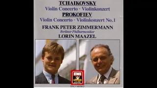 Tchaikovsky: Violin Concerto in D major, Op. 35 - Frank Peter Zimmermann, Lorin Maazel, Berlin