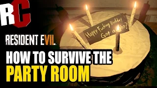 Resident Evil 7 - How to survive Party Room in the Story (Not Video Tape)