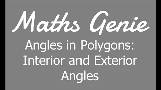 Angles in Polygons