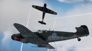 Warthunder - Bf 109 G-6 9 Kill Gameplay (plus some extras)