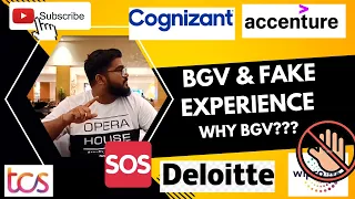 BGV (Background Verification)  and Fake experience in IT ?