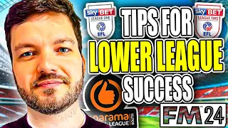 TOP TIPS For Lower League Success | Football Manager Tips | FM Lower League Tips