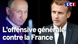 Insultes, piratage... La Russie vise la France