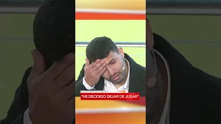 😭 El Kun Agüero anunció su retiro del fútbol profesional