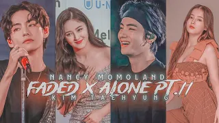 Nancy And Taehyung Edit 🔥🥵 on Faded X alone PT. 2 | FADED X ALONE