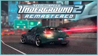 NFS Underground 2 REMASTERED in 2022 - High Graphics 60FPS