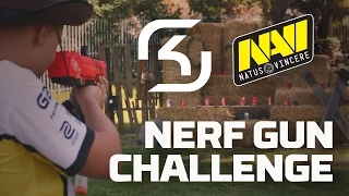 SK vs. Na`Vi (Pt. 2): Nerf Gun Challenge - HyperX Moments