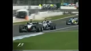 Raikkonen Vs Montoya! F1 Germany 2002