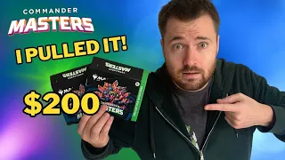 Opening Two $200 Commander Masters Collector Booster Boxes! Was it Worth It?