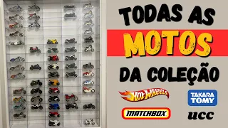 Atualização da minha coleção de motos Hot Wheels