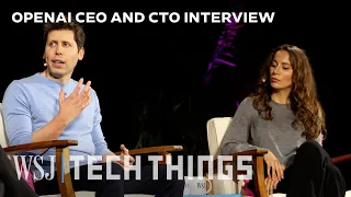 OpenAI CEO Sam Altman and CTO Mira Murati on the Future of AI and ChatGPT | WSJ Tech Live 2023