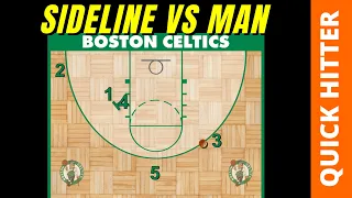 Great Sideline Out of Bounds Play vs Man Defense From the Boston Celtics