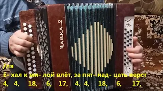 Ночь перед Рождеством. Сектор Газа. Разбор на гармони