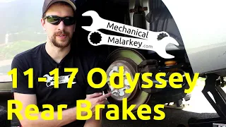 2011-2017 Honda Odyssey Rear Brake Replacement - Internal Parking Brake