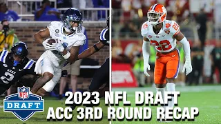 2023 NFL Draft: ACC 3rd Round Recap