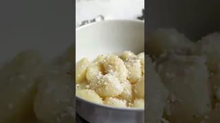 Gnocchi Cacio e Pepe Recipe #shorts #pasta