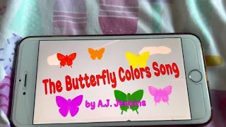 I sing the Butterfly 🦋 color song (MOST VIEWED VIDEO)