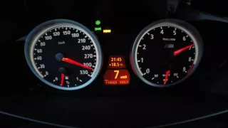 BMW E60 M5 100-339 km/h Top Speed