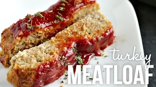 Easy and Quick Turkey Meatloaf!! Homemade Moist Meatloaf Recipe