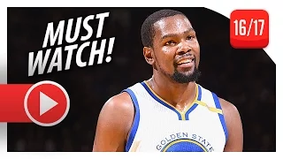 Kevin Durant UNREAL Full Highlights vs Thunder (2016.11.03) - 39 Pts, 7 Reb, BEAT DOWN!