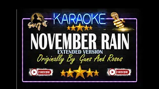 November Rain (Extended Version) - Sing It Karaoke