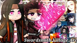 Hashiras react to Swordsmith Village Arc 🌟 (Season 3 - Demon Slayer)