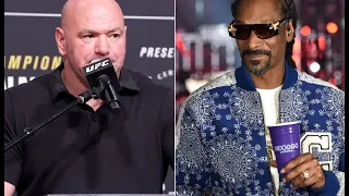 Dana White Reacts to "2 Million Dollar"  Bet With Snoop Dog