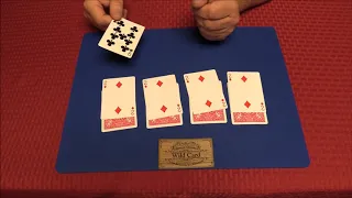 Wild Card Demo - Bicycle Card Magic Trick