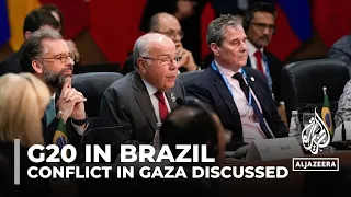 Brazil blasts UNSC ‘paralysis’ on Gaza at tense G20 meeting