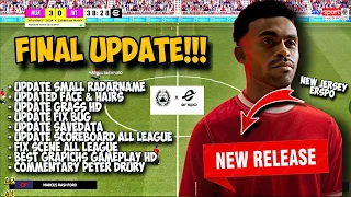 RELEASE! Final Update eFootball™ 24 PES PPSSPP by MP Best Grapichs HD Commentary Peter Drury