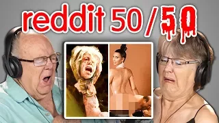 ELDERS REACT TO REDDIT 50/50 CHALLENGE