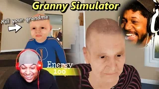 DYING OF LAUGHTER FROM THIS GAME | Granny Simulator (w/ Dashie)