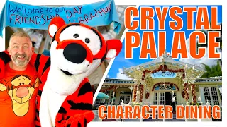 Character Dining @ The Crystal Palace Buffet Review @ Magic Kingdom | DISNEY WORLD VLOG 19