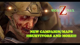 Thank you Saber | New Update/New Campaign/New Maps and More Coming Soon in WWZ Aftermath!!!