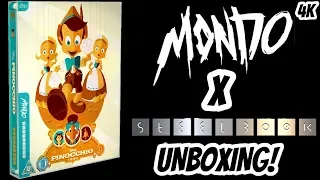 PINOCCHIO MONDO X (Steelbook) Unboxing and Review With Commentary