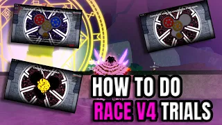 How To Complete The Race V4 Trial In-Depth Guide (Blox Fruits)