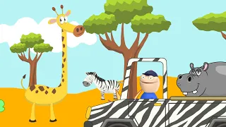 Animal Safari for Children + MORE English Stories for Kids and songs.