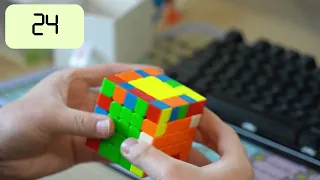 QiYi XMD Hong 5x5x5 Picube Premium Setup Test Solve