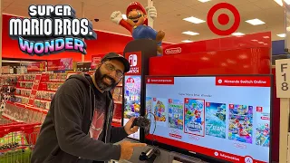 Playing Super Mario Bros. Wonder Demo at Target! (15 minutes of gameplay)