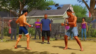 Backyard fight - BRUCE LEE VS IURI ALCÃNTARA| UFC 4 Gameplay