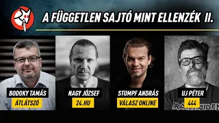 A független sajtó mint ellenzék 2. I Bodoky-Nagy-Stumpf-UP