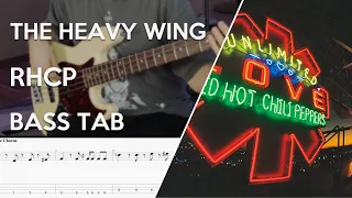 Red Hot Chili Peppers - The Heavy Wing // Bass Cover // Play Along Tabs and Notation