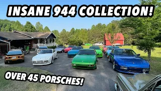 THE CRAZIEST PORSCHE 944 COLLECTION! | Visiting The 944 BARN