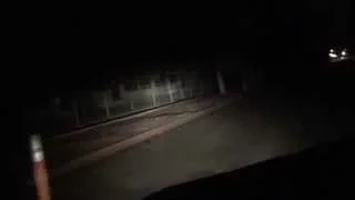 Driving through the Haunted Abandoned hospital