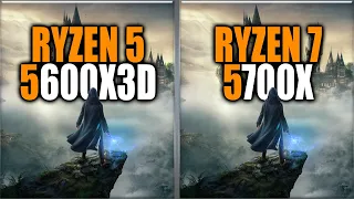 Ryzen 5 5600X3D vs 5700X Benchmarks - Tested in 15 Games and Applications